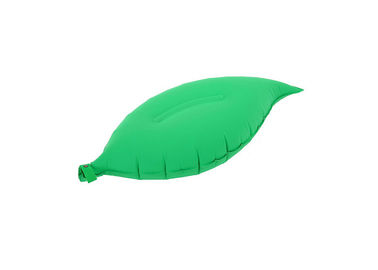Le voyage gonflable de sommeil reposent le polyester de forme de feuille/matériel verts de coton fournisseur