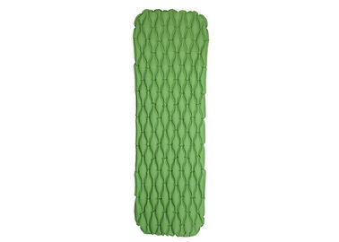 Individu léger gonflant la protection de sommeil, vert augmentant le tapis de sommeil fournisseur