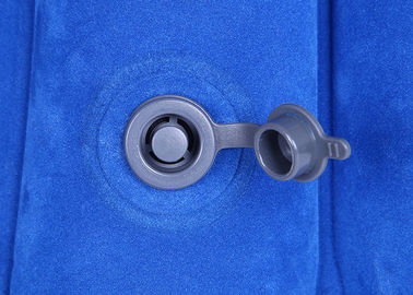 Individu noir/bleu d'explosion d'oreiller imperméable de voyage, gonflant l'oreiller de voyage fournisseur