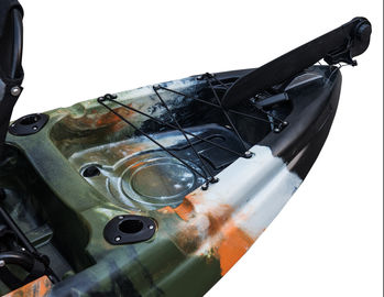 Kayak convenable de pêche maritime de coup, canoë simple d'homme de couleur noire simple fournisseur