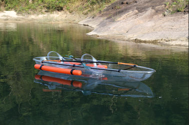 Coque transparente de polyéthylène du kayak 3392*942*369 de canoë de ski inférieur clair de ressac fournisseur