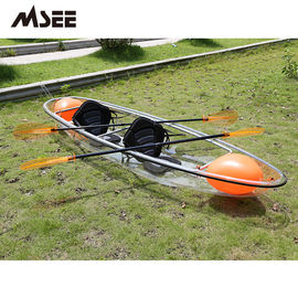 Bateaux gonflables rigides surfants de canoë de polycarbonate de palette transparente de kayak fournisseur