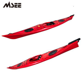 Le kayak de pêche maritime de Surfski de célibataire avec se reposent sur le système de propulseur supérieur fournisseur