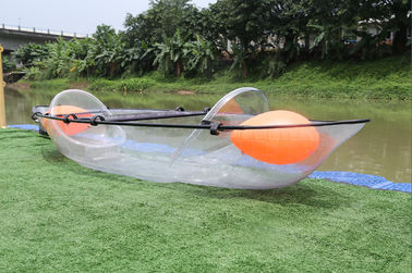 Le roto transparent en plastique de polycarbonate transparent a moulé le kayak en plastique fournisseur