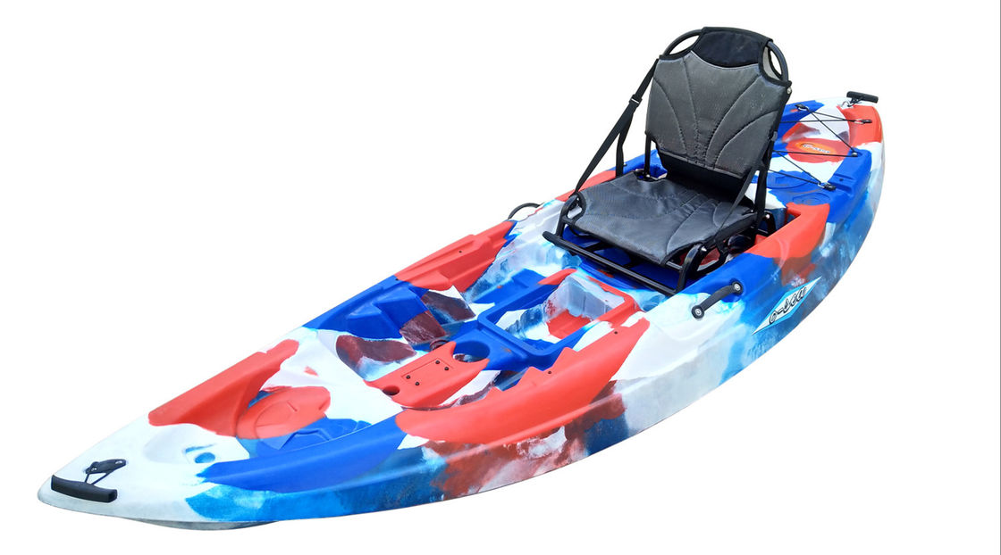 270cm simples se reposent sur le kayak supérieur avec la pédale, kayak léger de pêche fournisseur
