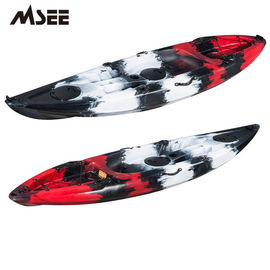 Kayak adapté aux besoins du client de pêche maritime d'entraînement de pédale de pied de couleur pour 1 capacité de personne fournisseur
